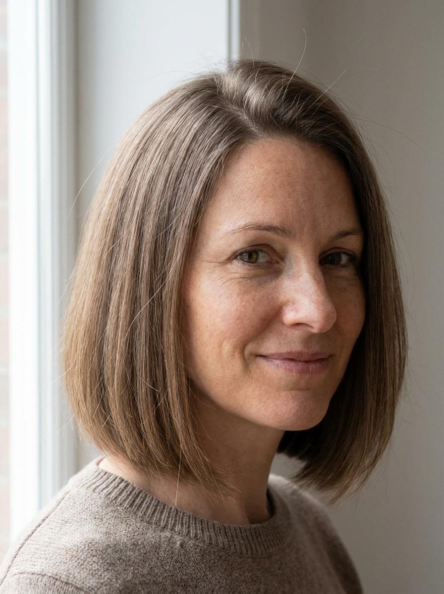 Kinnlanger Blunt Bob als Kurze Bob Frisuren für feines Haar Inspiration 2026